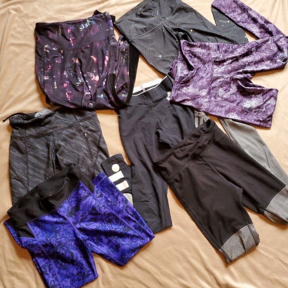 Workout Yoga Leggings Sport Bundle XS